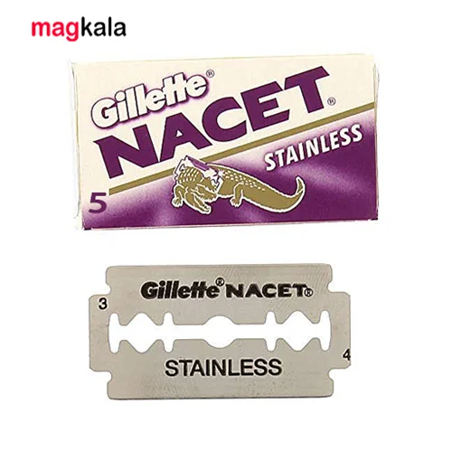 تیغ یدک ناست 5 عددی Gillette NACET